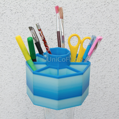 Capture_d_e_cran_2016-08-12_a__17.38.44.png STL file UniCoFil-Pen-Holder・3D printer design to download