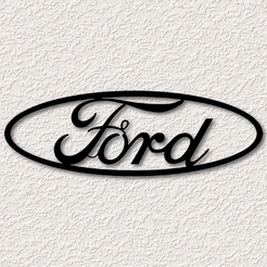 project_20230726_2110374-01.png Ford emblem wall art Ford wall decor Ford sign 2d art