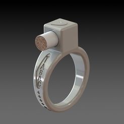 1.jpg Free STL file SMOKING RING・Object to download and to 3D print, Yontrader