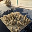 Нью-Йорк - Манхэттен - модель для 3D-печати