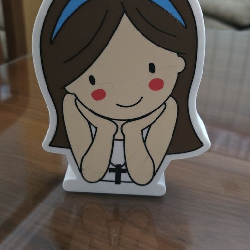 MY FIRST COMMUNION - GIRL 3D model