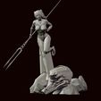 wip27.jpg Asuka Langley - Neon Genesis Evangelion - 3d print figurine