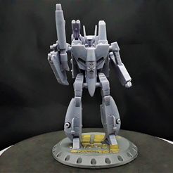 20230502_192830.jpg Archivo STL BATTROID VF-1S MACROSS ROBOTECH FIGURA ESTÁTICA・Plan para descargar y imprimir en 3D
