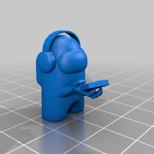 Free 3D file among us (gamer)・3D printer model to download・Cults