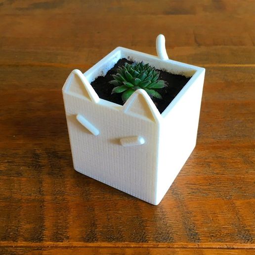 12e3718eb5c9c3b5efac79b1eb9d49ad_display_large.jpg Cat Plant Pot
