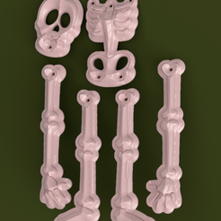 Esqueleto-armable.png Fichier STL gratuit Squelette assemblable・Design pour impression 3D à télécharger