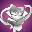 SeraphineCristalrose01.png Seraphine Crystal Rose League of Legends / Wild Rift STL files