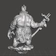 hobbitgoblinking4.jpg GOBLIN KING MINIATURE MODEL FOR FANTASY GAMES DND RPG