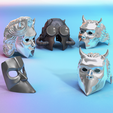 SDFSDFDSF.png Collection of masks from the band GHOST BC