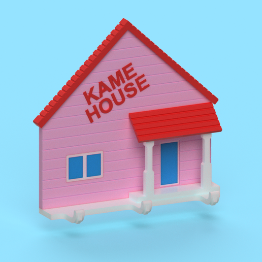 🏠 Mini Kame House keychains