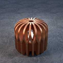 TeaC-18-Pill-Weave-Sm.png TeaC | Tea Light Holder | Weave Top (18) *Sm