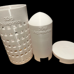 Aquaponics.png Fichier STL Siphon Bell et filtre / bouchon - Aquaphonics - Hydroponique・Plan pour imprimante 3D à télécharger