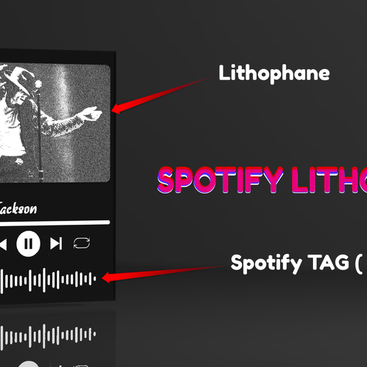 SPOTIFY LITHO BOX - MJ 3D model