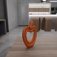 untitled1.jpg 3D Lovers Heart Decor With 3D Stl Files, 3D Printing File, Valentine's Day, Home Decoration, 3D Print, Lover Gift, 3D Home Decor, Cute decor
