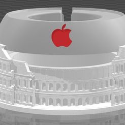 APPLE-WATCH_COLISEO.jpg STL file Suporte Dock Station Apple Watch Coliseu・3D print design to download