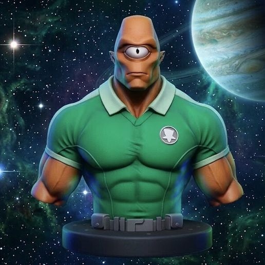 👤 Allen - Invincible・ STL File for 3D printing・Cults