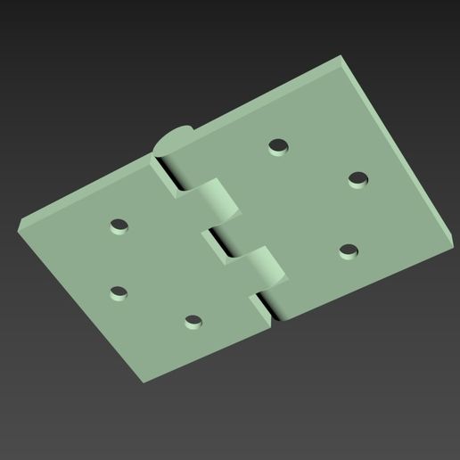 🛥️ Hinge - Hinge・Free STL File for ・Cults