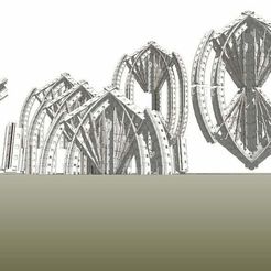 tri-sectional-07-17-16-4.jpg Free STL file Tri Sectional Dome・Template to download and 3D print