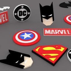 58b1d88a364c05123356e94b5067e500_display_large.jpg Fichier STL gratuit Le plus gros DC/Marvel Pack JAMAIS !!!!!!!・Objet à télécharger et à imprimer en 3D