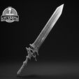 Dark_Sword_Render_Smith_BW.jpg Dark Sword Dark Souls 3 Life Size Prop STL