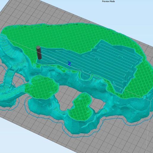 crescent_fort_supports.jpg STL file Fortress of the Crescent・3D printing idea to download, kijai