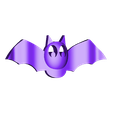 Pendant_Bat_Body.stl Bat Pendant