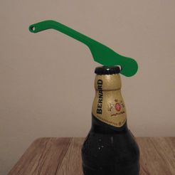 DSC00905.jpg Free STL file Simple beer bottle opener・3D print object to download