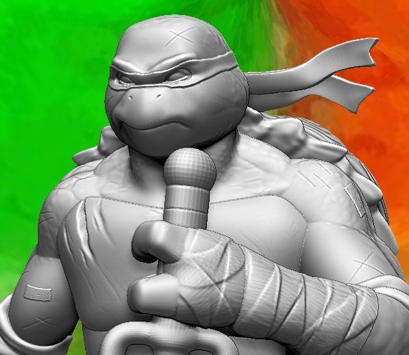 Raph03.jpg Fichier STL Raphael - Le Combattant - TMNT・Design pour imprimante 3D à télécharger, rafaelwrencher