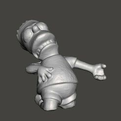 1.jpg STL file BART SIMPSON VINTAGE 1990 - 3DCARTOONS・3D printer design to download