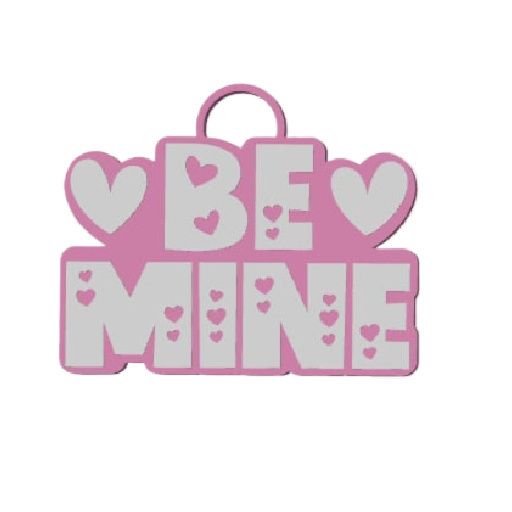 Etsy-Item-Listing-Photo.jpg Be Mine Charm Archivo 3MF incluido