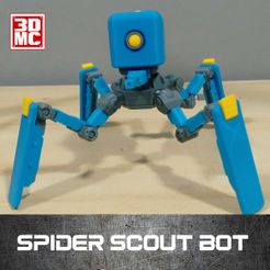 Spider-scout-bot-poster-1.jpg Spider Scout Bot (CULTS CU-ND - COMMERCIAL USE - NO DERIVATIVE)