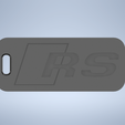 audi-RS-keyring1.png Audi RS logo emblem keychain keyring