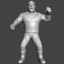 Screenshot-1171.png Файл STL WWE WWF LJN Style Nasty Boys Jerry Saggs Custom Figure・Шаблон для 3D-печати для загрузки