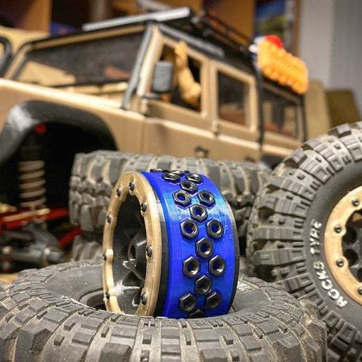 3DSets Rancher Beadlock Tire Lock Ring (2 Options) - 3D model önizlemesi