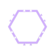 Single_Hexagon.stl Minifig Hexagons - Extended Edition
