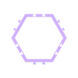 Single_Hexagon.stl Minifig Hexagons - Extended Edition