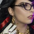 7.jpg Bayonetta 3 cosplay Earring  [3d print files]