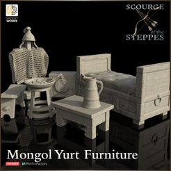 720X720-release-furniture-1.jpg Mongolian Yurt Furniture - Scourge of the Steppes