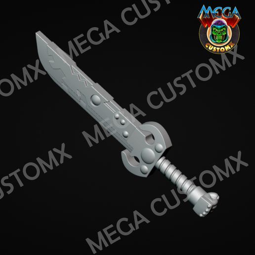 200X Fisto Sword for Mega Construx