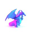 0018.jpg Obsidian Shiny Charizard Shiny Charizard Pokemon Volcanic toy