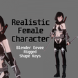 1b.png Dark Assassin - Realistic Female Character - Blender Eevee