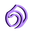 2_right_heart_rose.stl Free STL file 3D printed Quilling Heart・3D printable object to download