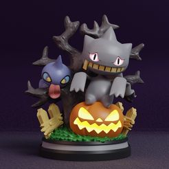 banette-figure-render.jpg Pokemon - Banette Halloween Figure