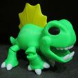 Cute-Dimetrodon-3.jpg Cute Dimetrodon (Easy print and Easy Assembly)