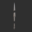 untitled_TL.png Akali Kunai 3D Model League of Legends