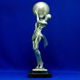 ADL8-05.JPG 3D printed lamp "Woman carrying light"