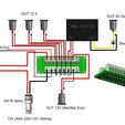 OUT 12 V OUT 5V (hub usb) GX16 2pins 12V (Alim 220>12V 10Amp) USB3 / Power HUB shield for NexStar Evolution 6 / 8 / 9