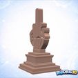 jpg_frame_22.jpg Große Textnachricht-Steinskulptur - RDW3D-YKLA4