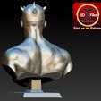 pedestal-steel3.jpg Life Size - Darth Maul Star Wars Bust - 3D Statue on Pedestal