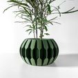untitled-2538.jpg The Gervi Planter Pot with Drainage Tray & Stand: Modern and Unique Home Decor for Plants and Succulents  | STL File
